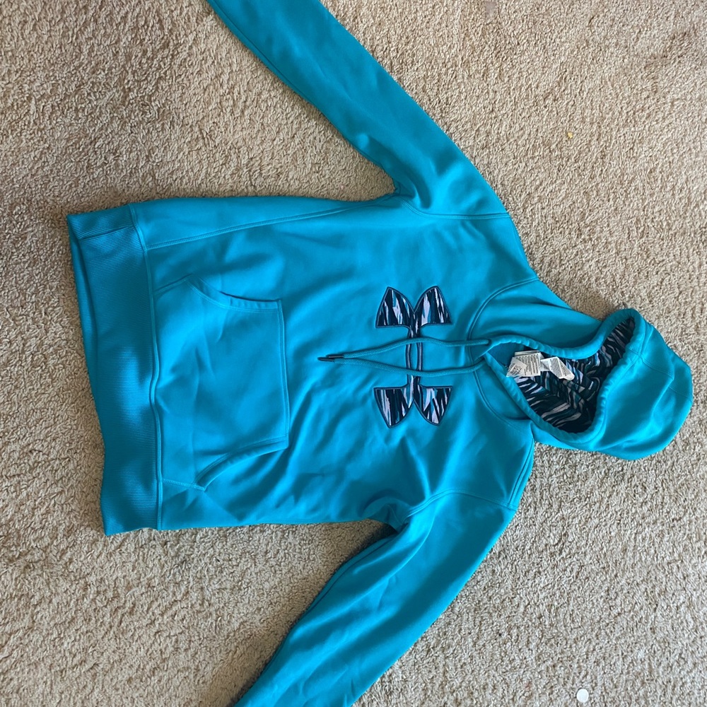 ADIDAS blue sweatshirt! small!